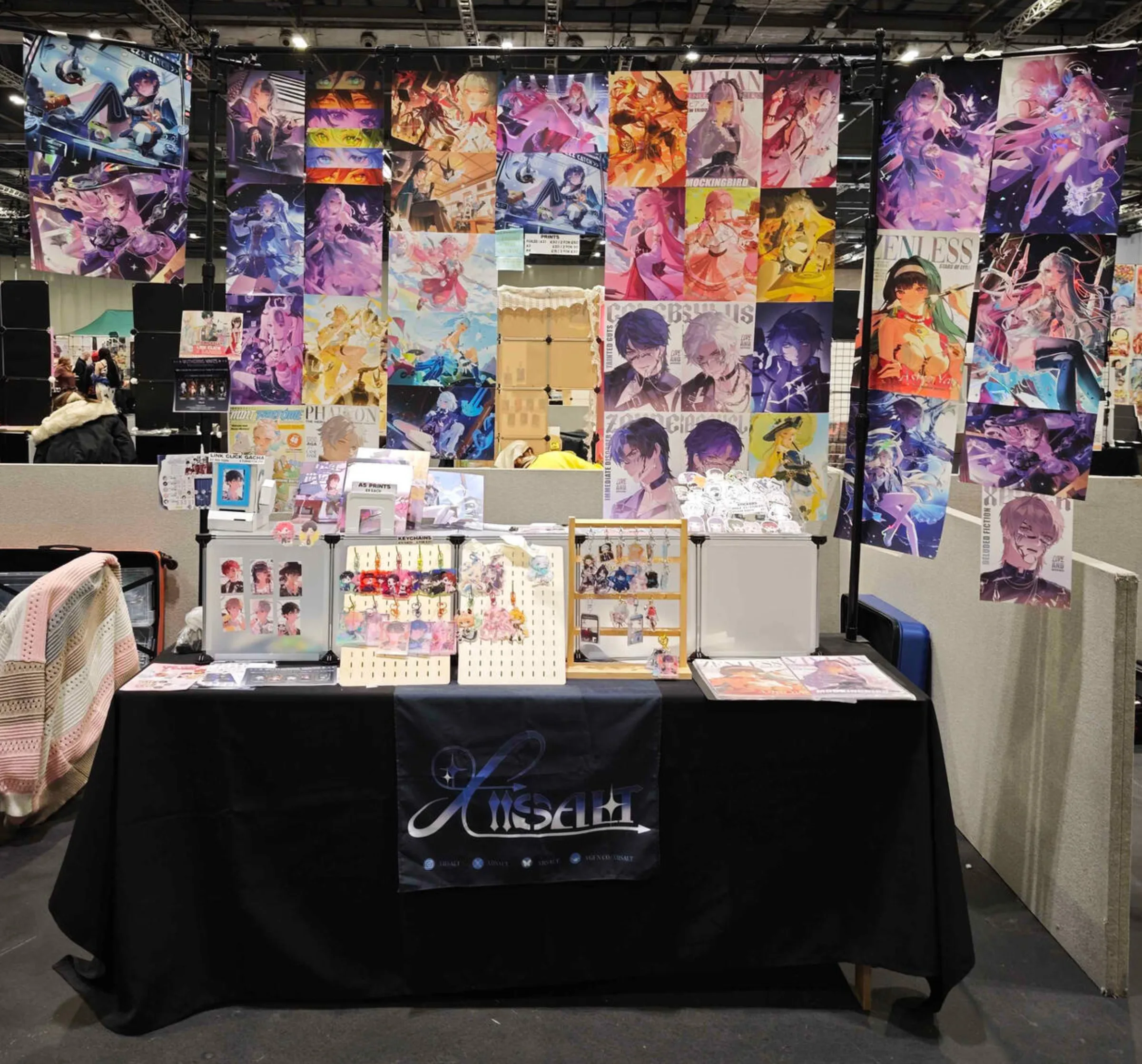 Xiisalt convention display at MCM October 2025